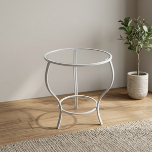 <b>Iron</b> Powder Coated Wire Frame Glass Top Antique Luxury Coffee <b>Table</b> - Product Image 2