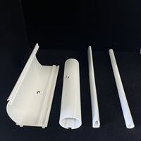 Accessoires de stores enrouleurs en plastique en gros pour usine, kit complet de garnitures pour rail supérieur et inférieur de 38 mm pour stores enrouleurs de fenêtre