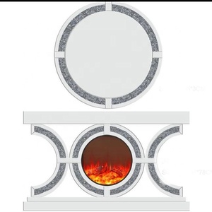 Tavolo da sala moderno nuovo stile tavolo da <span class=keywords><strong>consolle</strong></span> con specchio scintillante <span class=keywords><strong>e</strong></span> specchio - Product Image 2