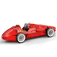 Reobrix 11038 2025 Nuevo Coche de Carreras 500, Juguete de Rompecabezas, Modelo Educativo de Ensamblaje DIY para Niños, Regalo, 1809 Piezas, Juego de Bloques de Construcción