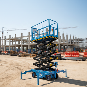 6-18m Diesel Klappbares Elektrisches Gerüst Manuelle Scherenhebebühne - Product Image 1