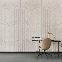Panneaux acoustiques en feutre PET insonorisants pour la décoration intérieure, vente directe d'usine
