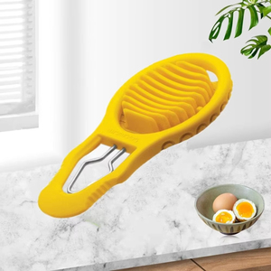 Thực tế nhựa vỏ trứng <span class=keywords><strong>Peeler</strong></span> Vàng topping trứng <span class=keywords><strong>Slicer</strong></span> lột vỏ nứt luộc vỏ trứng đục nhà bếp - Product Image 3