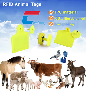 Longue Distance de lecture Alien H3 UHF Rfid Tag Bétail Mouton Vache Étiquette d'oreille Rfid Animal Étiquette d'oreille - Product Image 3