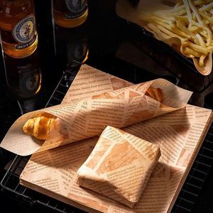 Wholesale Grease Proof Brown Food Paper <b>Wax</b> <b>Wrap</b> Paper Sheets for Sandwich Burger Wrapping Paper - Product Image 3