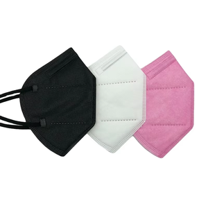 Masque respiratoire jetable KN95 avec filtre à charbon actif, conception à boucles auriculaires, résistant à l'humidité, désodorisant pour vapeurs organiques et gaz - Product Image 1