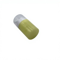Flacon pompe sans air cylindrique vide de 50 ml en PP pour cosmétiques (lotion/shampoing/crème visage/huile essentielle) avec bouchon