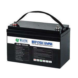 LiFePO4 12 v 100Ah batteria al litio ferro fosfato 12 Volt batteria al litio per la casa sistema di accumulo solare EV barca marina - Product Image 1
