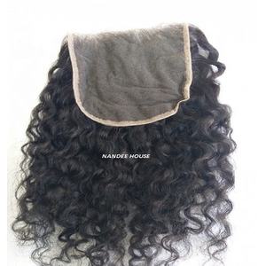 Extensions de cheveux brésiliens Remy en vison vierge, avec cuticule alignée, matière première, paquets de cheveux indiens, avec fermeture, sac de poule - Product Image 1