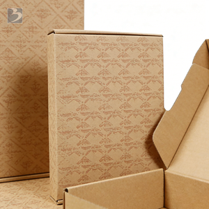 Boîtes en carton ondulé personnalisées par les fabricants, imprimées, économiques, haut de gamme, robustes, en papier recyclé, type avion, pliables, couleur variée - Product Image 5