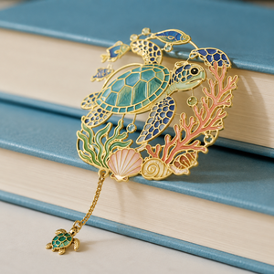 Elegant Personalized Stainless Steel <b>Bookmarks</b> with Tassel for Wedding Favors - Product Image 6