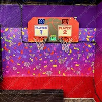 Remorque de jeux de fête foraine mobile à louer pour événements et festivals, aire de jeux extérieure