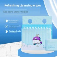 Toallitas Húmedas para Bebés OEM Hechas con Agua Pura, Seguras, Sin Fragancia, Sin Alcohol y Aptas para Piel Sensible