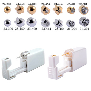 Nouvelle Machine de perçage jetable stérile pour Cartilage, <span class=keywords><strong>Tragus</strong></span>, Helix, Kit de sécurité, outil avec clous de boucle d'oreille, <span class=keywords><strong>pistolet</strong></span> de perçage d'oreille - Product Image 1