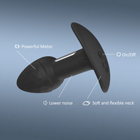 Y.Love Masseur de Prostate, Plug Anal, Vibrateur Anal, Contrôle par APP, 9 Modes de Vibration, Stimulateur Clitoridien, Silicone+ABS