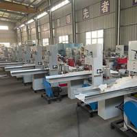 Idées de machine pour petites entreprises Machine de fabrication de papier de serviette avec plieuse de papier de serviette d'impression