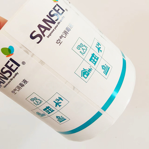 Étiquettes d'emballage 3D résistantes à l'eau personnalisées Savon <span class=keywords><strong>pour</strong></span> <span class=keywords><strong>les</strong></span> mains/vaisselle Parfum Shampooing Bouteilles de revitalisant Produits de nettoyage alimentaires - Product Image 4