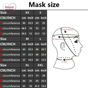 Masques en <span class=keywords><strong>latex</strong></span> pour adultes, couvre-tête intégral, <span class=keywords><strong>cagoule</strong></span> avec trou de respiration, masque facial pour femmes, hommes, couples, jeux, vêtements de club, cagoules en caoutchouc - Product Image 2