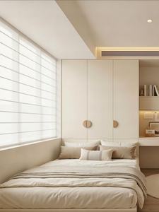 Armoire de chambre à coucher intégrée en contreplaqué <span class=keywords><strong>OSB</strong></span> moderne, design mural, grande capacité, durable, bricolage pour le rangement des vêtements en appartement - Product Image 3