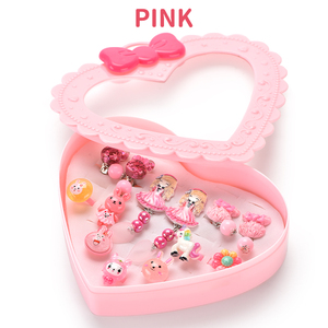 Jouets de maquillage pour filles, accessoires de déguisement pour poupées, animaux, boucles d'oreilles, fleurs, bagues - Product Image 5