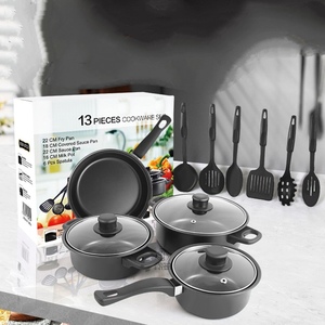 Juego de Utensilios de Cocina de 13 Piezas Kit de <span class=keywords><strong>Ollas</strong></span> y Sartenes Regalos de Cocina <span class=keywords><strong>para</strong></span> Amigos y Familiares - Product Image 1