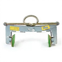 Pince de levage pour dalles de pierre de type chaîne |   Mâchoire réglable, chaîne en acier au manganèse G80, pour granit/marbre/béton