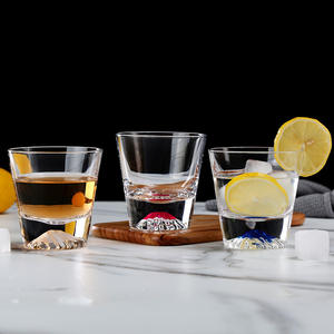 Vaso de Whisky Japonés con Logotipo Personalizado en 3D, Monte Fuji, Fondo Pesado, Sin Plomo, Capacidad de 220 ml, Cata Profesional, Marca Privada - Product Image 3