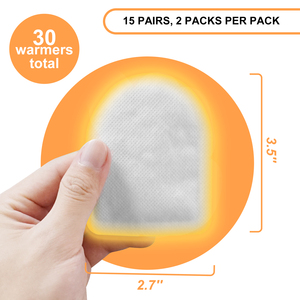 世界のバイオ空気活性化自己発熱過去8時間保温使い捨て足つま先足インソールウォーマーパッチパック屋外ヒーター - Product Image 2