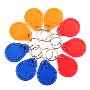 Portachiavi NFC in ABS all'Ingrosso, Tag Scrivibile T5577 125khz, Portachiavi <span class=keywords><strong>RFID</strong></span> 13.56MHz F08 per Hotel - Product Image 2