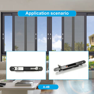 Accessoires <span class=keywords><strong>de</strong></span> fenêtres et <span class=keywords><strong>de</strong></span> portes en alliage <span class=keywords><strong>de</strong></span> zinc et d'aluminium coulissant <span class=keywords><strong>de</strong></span> sécurité d'Amérique centrale Serrures à crochet pour fenêtre coulissante - Product Image 3