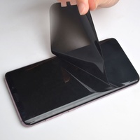 Protector de pantalla de privacidad de película de hidrogel suave TPU de alta calidad antihuellas dactilares hecho para teléfono móvil