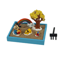 Mini poupée en résine personnalisée en gros Sandtable Animation Statue co-signée Jouet multijoueur pour enfants Bustes Décoration de table
