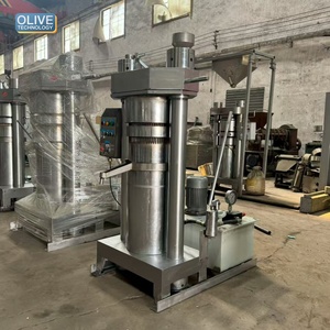 เครื่องทำน้ำมันมะพร้าว 6y L80 แบบสกัดเย็น สำหรับงา โกโก้ แคชชู นัท เครื่องกดน้ำมันไฮดรอลิกเหล็ก - Product Image 1