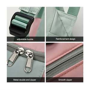 Sac de sport multifonctionnel durable, grande capacité, sac de sport à bandoulière, sac de sport imperméable, sac de sport avec compartiment à chaussures - Product Image 5