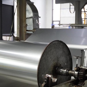 자동차 배선 하네스 절연 유리 천 알루미늄 호일 테이프 아크릴 접착제 수성 단일 난연 열 차단제 - Product Image 3