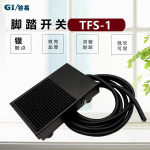 Fabricant de pédaliers industriels, boîtier métallique TFS-1, plastique TFS-201, TFS-302, 15A 250V - Product Image 2