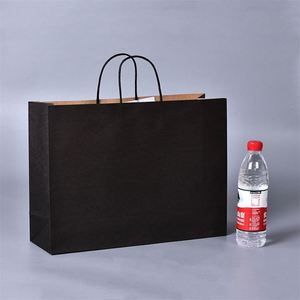 Bolsa de Compras de Papel Kraft Personalizada KM 44*13.5*40cm con Logotipo, Bolsa de Embalaje Promocional para Ropa - Product Image 4