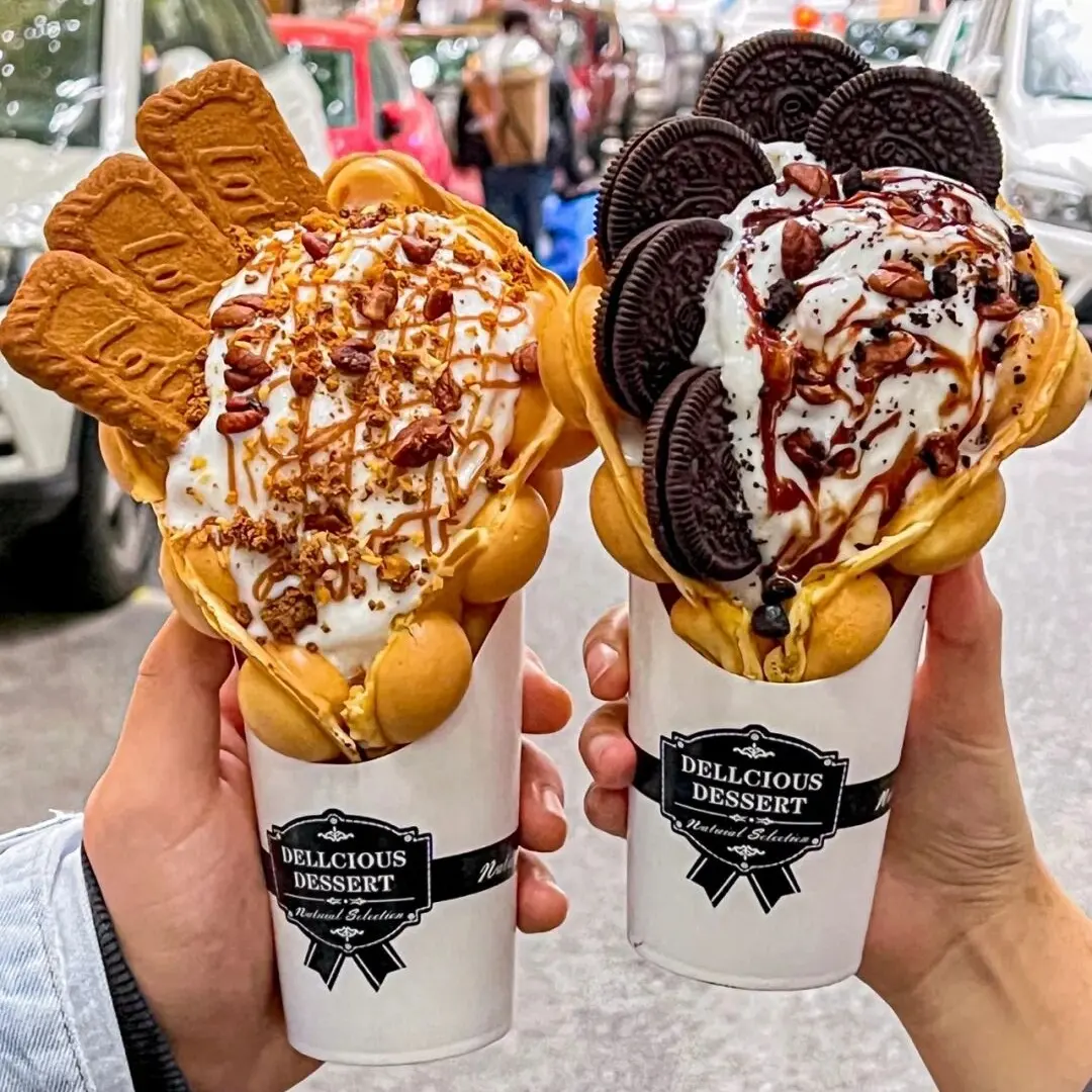 Tùy Chỉnh Sinh Thái Thân Thiện Bao Bì Thực Phẩm Waffle Giấy Gói Cone Ice Cream Cone Tay Áo Cho Takeaway
