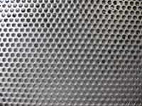 304/316 tôles perforées décoratives en acier inoxydable avec trous hexagonaux fil d'écran extérieur pour maille de poinçonnage décorative