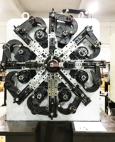 Machine à fabriquer des ressorts CNC à 3 axes, machine à fabriquer des inducteurs en fil de cuivre plat, machine automatique de formage de ressorts plats