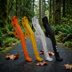 Repose-pieds réglables en alliage d'aluminium pour moto, en métal massif, plusieurs options de couleurs, pour la modernisation et la mise à niveau de la Sur Ron Light Bee X - Product Image 5