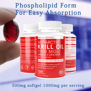 Qinshantang Premium <span class=keywords><strong>Omega</strong></span>-<span class=keywords><strong>3</strong></span> <span class=keywords><strong>Krill</strong></span> yağı Softgel Antarctic <span class=keywords><strong>Krill</strong></span> yağı kapsülleri EPA DHA ve astaksantin ile - Product Image 5