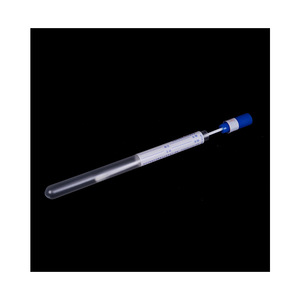 ไม้พันสำลีแบบใช้แล้วทิ้ง ปลอดเชื้อ สำหรับการตรวจวินิจฉัย 100 ชิ้นต่อแพ็ค สำหรับผู้ชายและผู้หญิง สีฟ้า รูปทรงกระบอก ได้รับการรับรองมาตรฐาน CE - Product Image 1