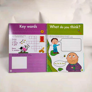 Impresión personalizada a4, libros de escritura a mano para bebé, educación escolar, actividad, aprendizaje en español - Product Image 4