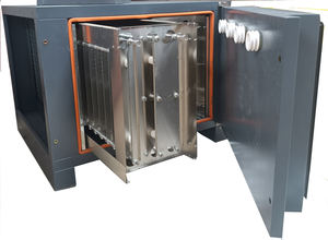 Celda de filtro de placa electrostática de eficiencia de filtración 95% para cocina restaurante 680*285*480mm Unidad de ecología purificadora de humos de aceite - Product Image 2