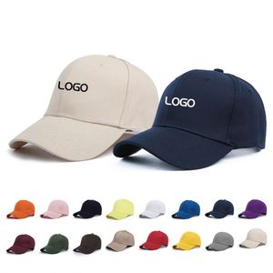 Breathable Outdoor <b>Hat</b> <b>Summer</b> Custom Embroidered Logo Classic Sports Baseball Cap Adjustable - Product Image 2