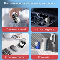 Rasoir électrique rotatif FH060 pour hommes, rechargeable, lavable, mini rasoir de voyage et de voiture, utilisation portable pour les voyages d'affaires
