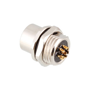 M12 Löt-Einbaubuchse Direkt ab Werk, Stecker/Buchse, 2-17 Pins, B/D-Code, Wasserdicht nach IP67, Steckverbinder - Product Image 2