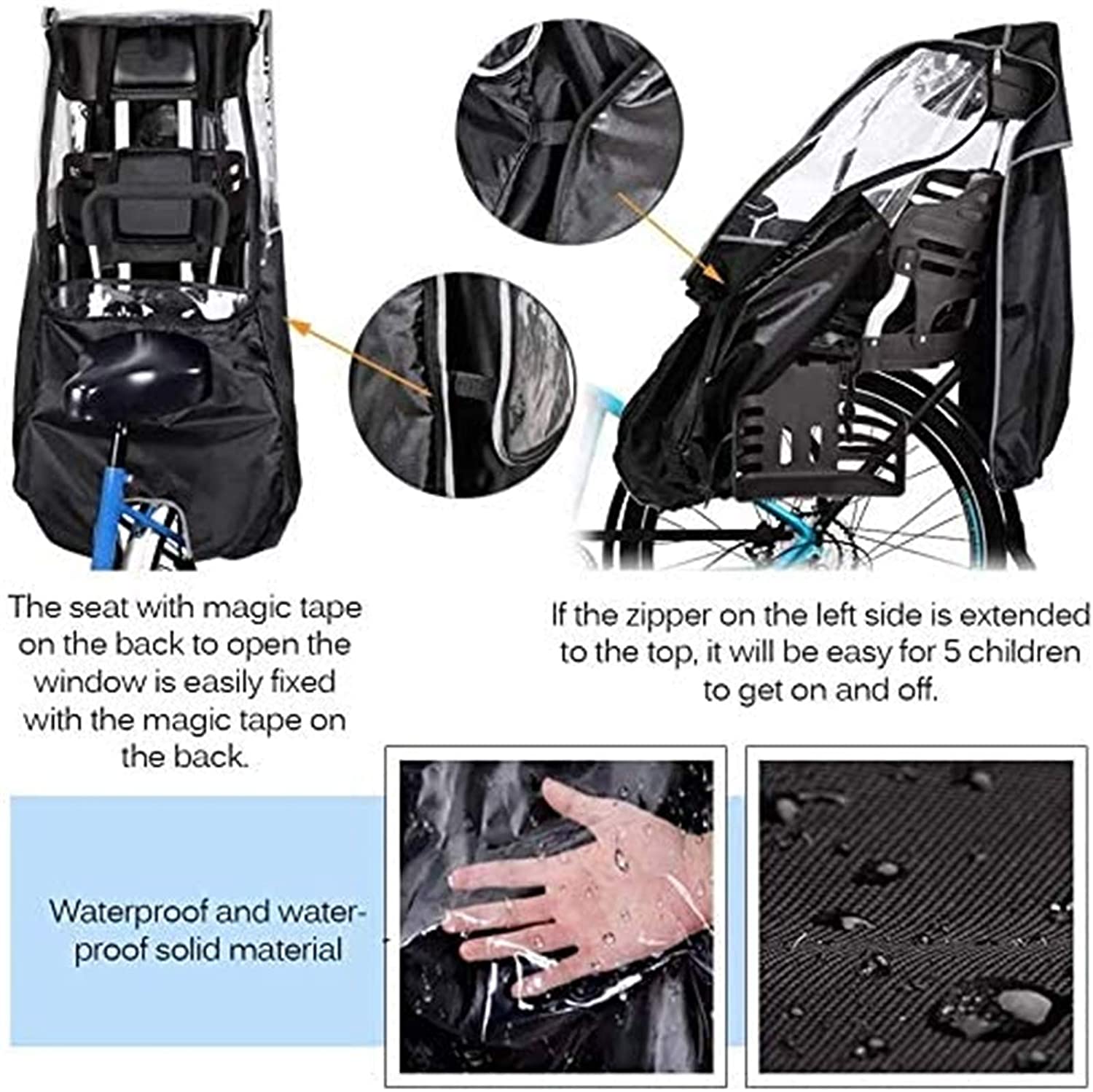 1Pc Oxford Doek Reflecterende Fiets Helm Cover Wat... – Grandado