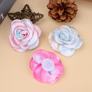 Adornos de flores de tela en 3D hechos a mano para bodas, broches DIY, zapatos, sombreros, decoraciones de ropa - Product Image 4